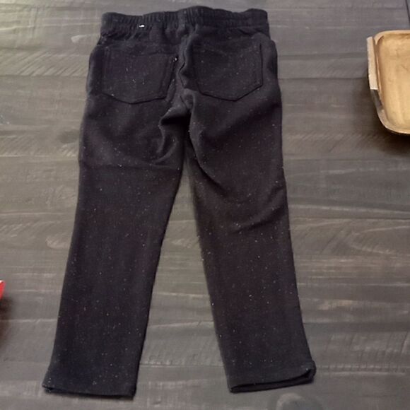 Children's Place long pants jeggings black Sparkle new with tags size 4 - Picture 4 of 7